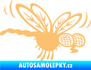 Samolepka Moucha 003 pravá béžová