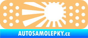 Samolepka Náplast 002 levá béžová