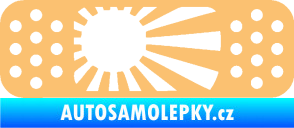 Samolepka Náplast 002 pravá béžová