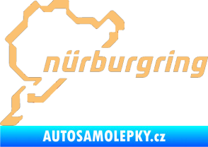 Samolepka Nurburgring béžová