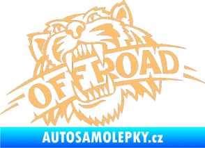 Samolepka Off Road 001  béžová