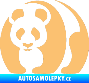 Samolepka Panda 001 levá béžová
