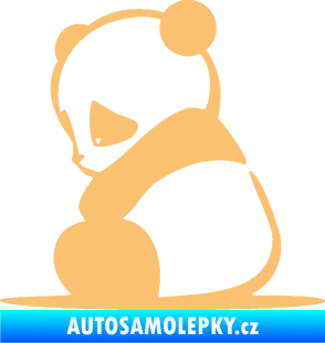 Samolepka Panda 005 levá béžová