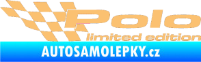 Samolepka Polo limited edition levá béžová