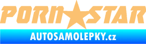 Samolepka Porn star  béžová