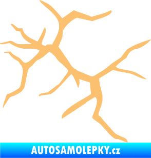 Samolepka Prasklina 007 béžová