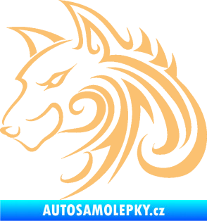 Samolepka Predator tattoo 001 levá béžová
