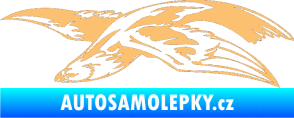 Samolepka Predators 032 levá béžová