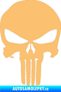 Samolepka Punisher 001 béžová