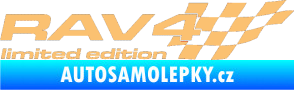 Samolepka RAV4 limited edition pravá béžová