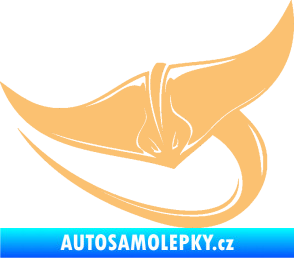 Samolepka Rejnok 001 levá béžová