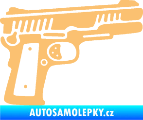 Samolepka Revolver 003 pravá béžová