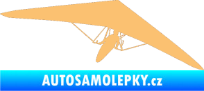 Samolepka Rogalo 001 pravá béžová