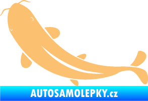 Samolepka Ryba 001 levá béžová