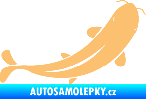 Samolepka Ryba 001 pravá béžová