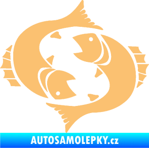 Samolepka Ryby 004 béžová