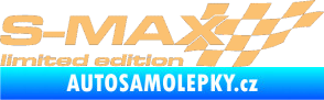 Samolepka S-MAX limited edition pravá béžová