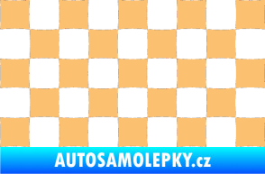 Samolepka Šachovnice 002 béžová