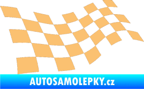 Samolepka Šachovnice 013 béžová