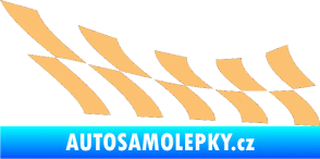 Samolepka Šachovnice 030 béžová