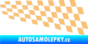 Samolepka Šachovnice 033 béžová