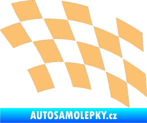Samolepka Šachovnice 038 béžová