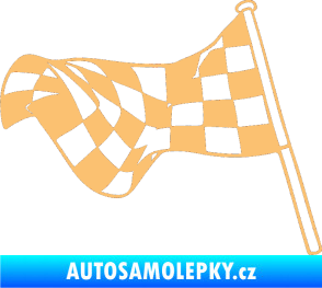 Samolepka Šachovnice 052 béžová