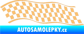 Samolepka Šachovnice 057 béžová