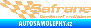 Samolepka Safrane limited edition levá béžová