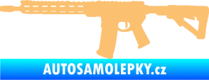 Samolepka Samopal 007 levá béžová
