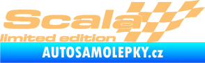 Samolepka Scala limited edition pravá béžová
