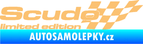 Samolepka Scudo limited edition pravá béžová