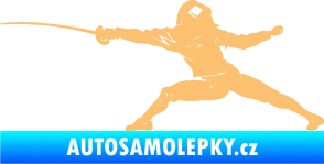 Samolepka Šerm 001 levá  béžová
