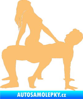 Samolepka Sexy siluety 020 béžová