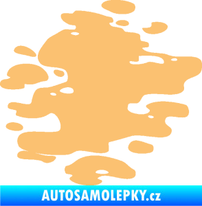Samolepka Skvrna 001 pravá kaňka béžová