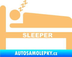 Samolepka Sleeper béžová
