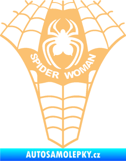 Samolepka Spider woman pavoučí žena béžová