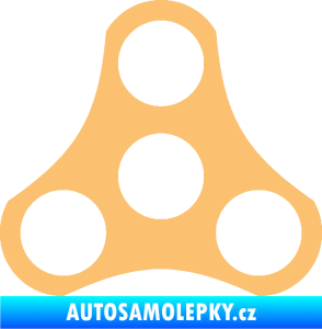 Samolepka Spinner béžová