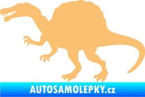Samolepka Spinosaurus 001 levá béžová