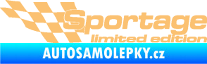 Samolepka Sportage limited edition levá béžová