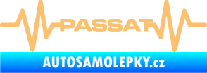 Samolepka Srdeční tep 076 Volkswagen Passat béžová