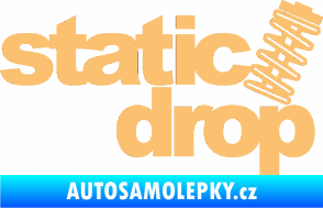 Samolepka Static drop 001 JDM styl béžová