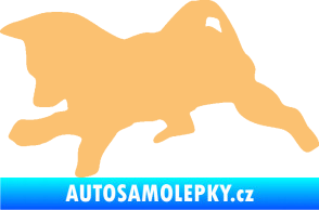 Samolepka Štěňátko 002 levá německý ovčák béžová