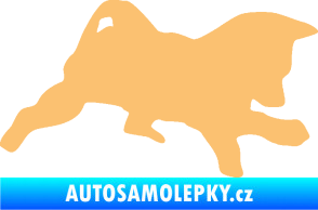 Samolepka Štěňátko 002 pravá německý ovčák béžová