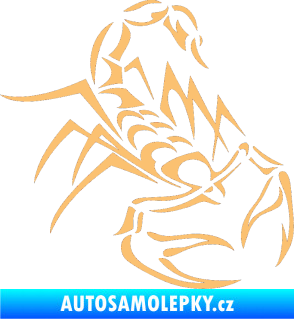 Samolepka Štír 017 pravá béžová