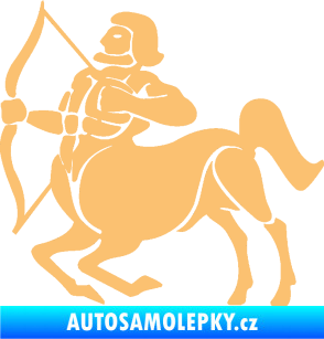 Samolepka Střelec 004 levá béžová