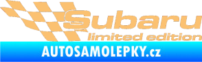 Samolepka Subaru limited edition levá béžová