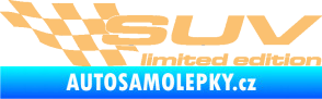 Samolepka SUV limited edition levá béžová