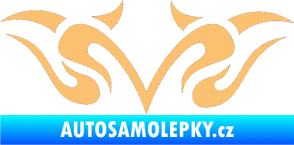 Samolepka Tetování 129 béžová