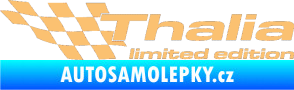Samolepka Thalia limited edition levá béžová